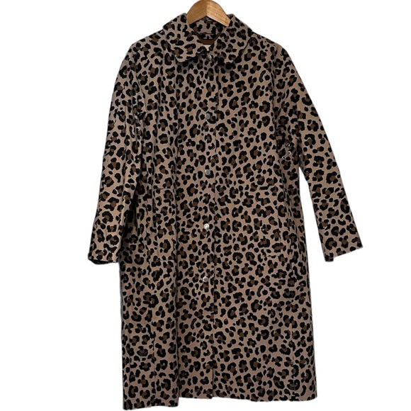 Mackintosh Fairlie Leopard-Print Coat - Picture 7 of 14
